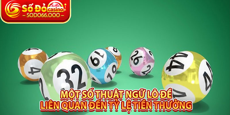 Một số thuật ngữ lô đề liên quan đến tỷ lệ tiền thưởng